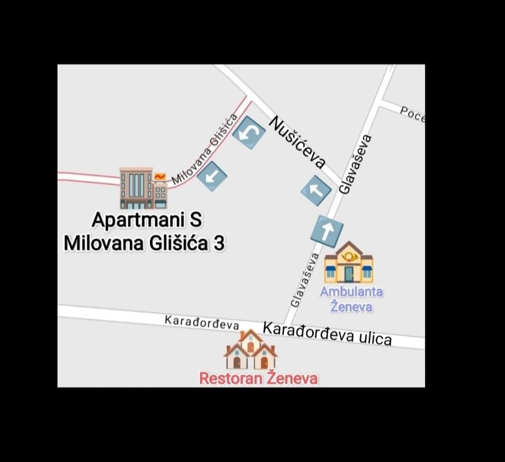 Apartmani S - Dsn Kraljevo Ngoại thất bức ảnh